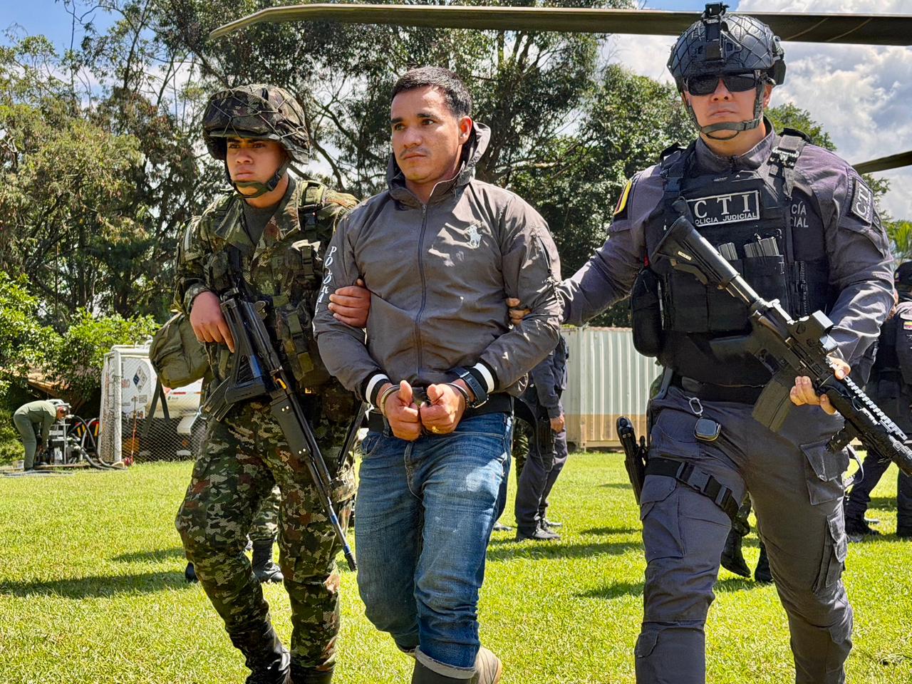 En una operación de tropas de la Séptima División logró la captura de cuatro integrantes del frente 18 de  las disidencias de las Farc,