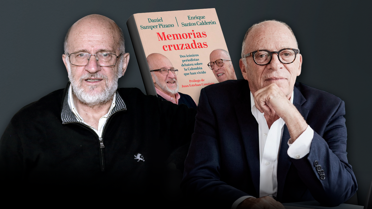 Imagen principal del artículo '‘Memorias cruzadas’, una charla necesaria entre Daniel Samper Pizano y Enrique Santos Calderón'