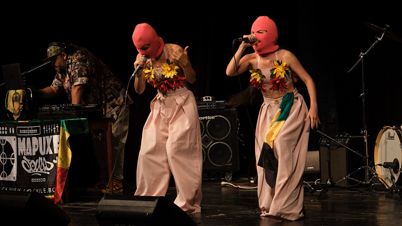 Motilonas Rap en concierto. Créditos: Cortesía Motilonas Rap