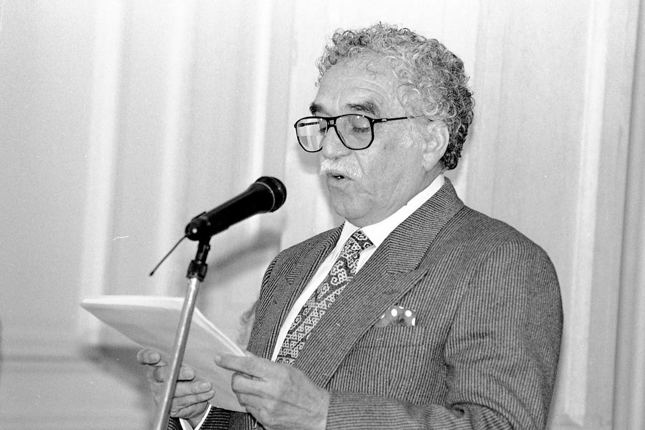 Discurso Gabriel García Márquez.  Créditos: Colprensa.