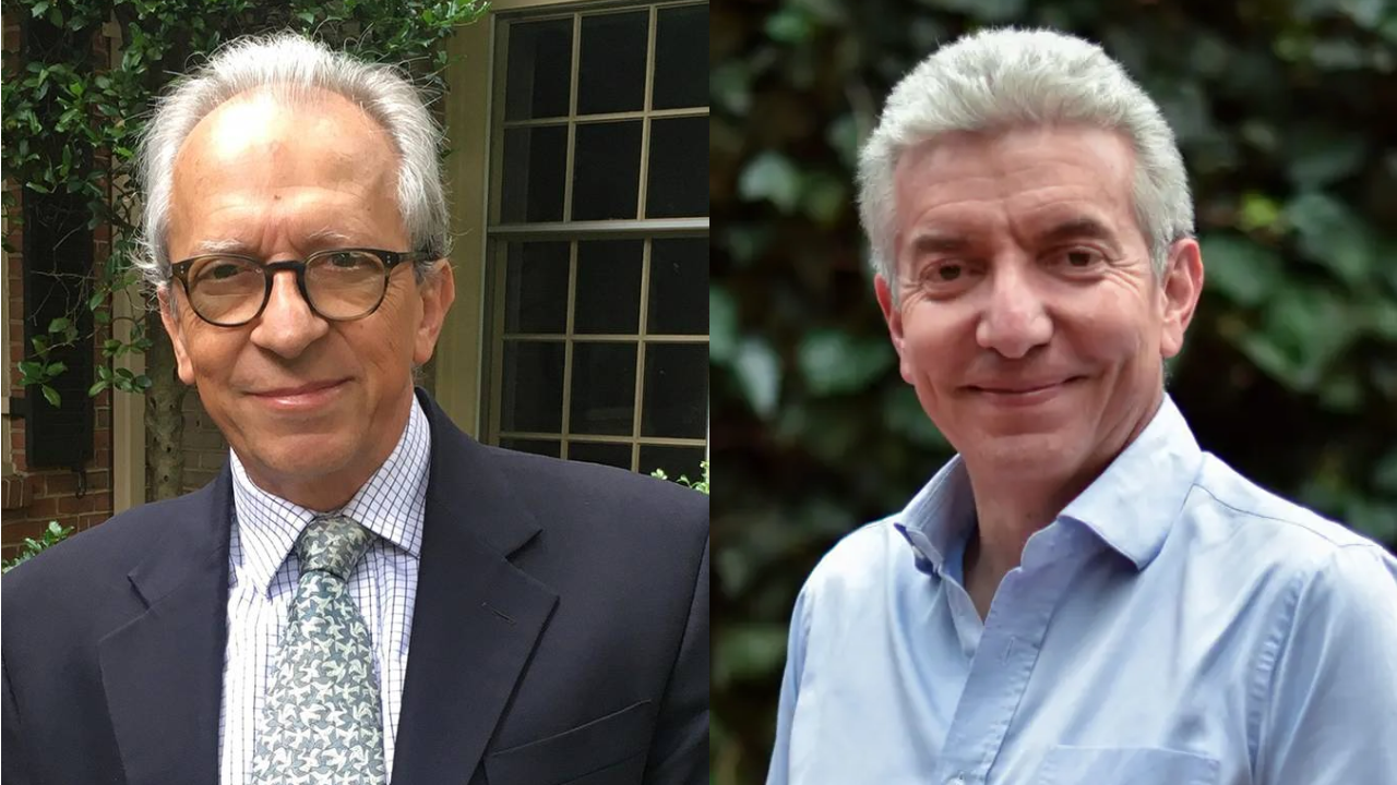 Los economistas e investigadores Eduardo Lora y Mauricio Reina - Crédito: Redes sociales y Congreso Confécamaras.