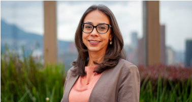 Carolina Olarte Bácares. Crédito: Pontificia Universidad Javeriana.