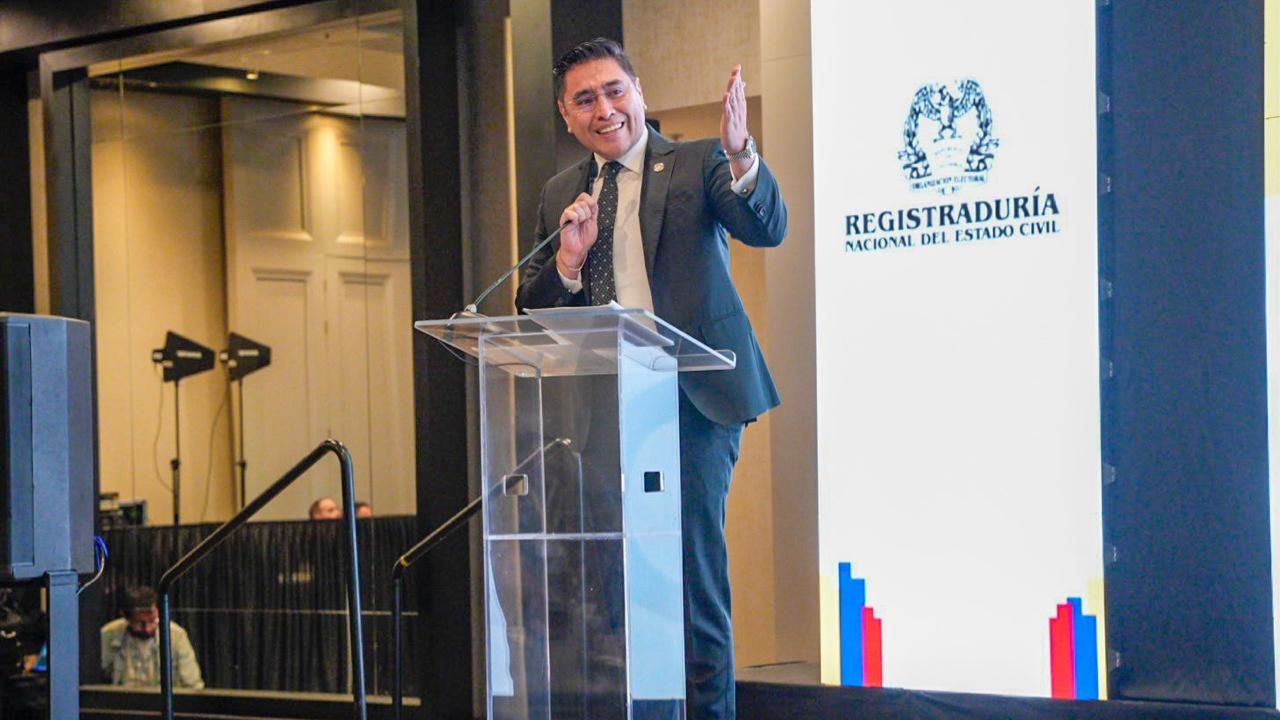 Presidente del Consejo Nacional Electoral, Cristian Quiroz.