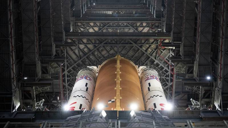 La Nasa tiene previsto lanzar Artemis II este primero de abril. Tomada de X @NASA