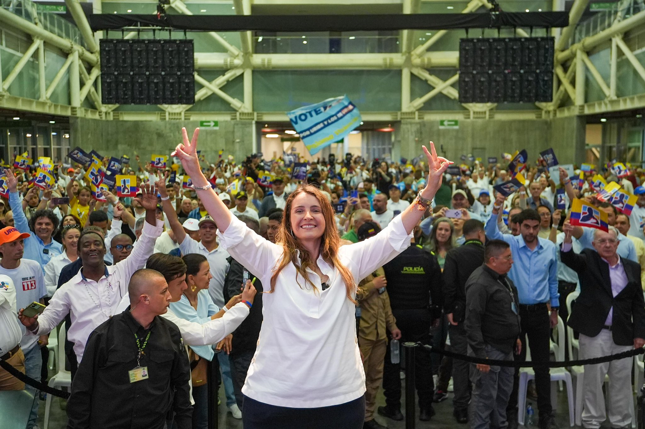 Paloma Valencia, ganadora de la consulta de centro derecha.