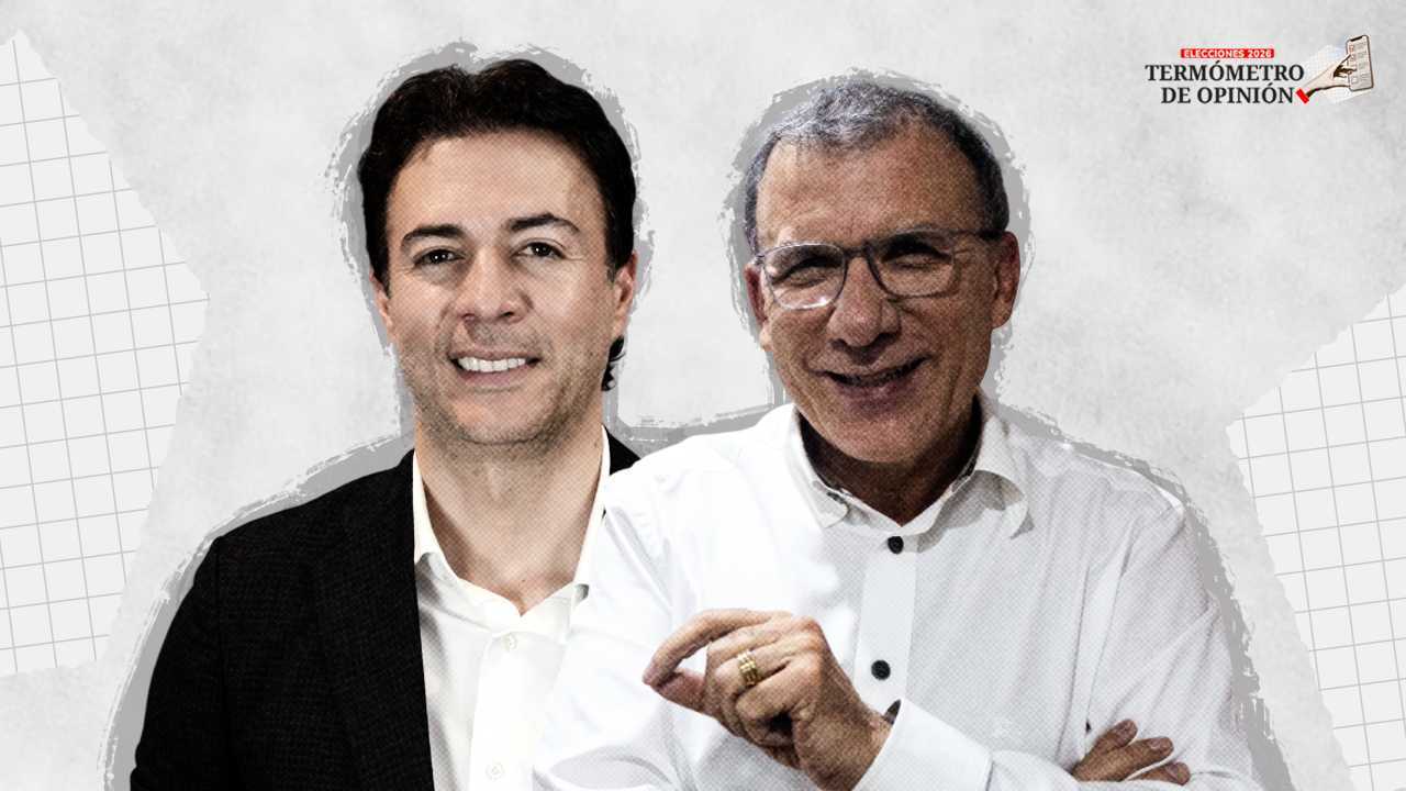 Daniel Quintero y Roy Barreras, candidatos que participan en la consulta del Frente por la Vida.