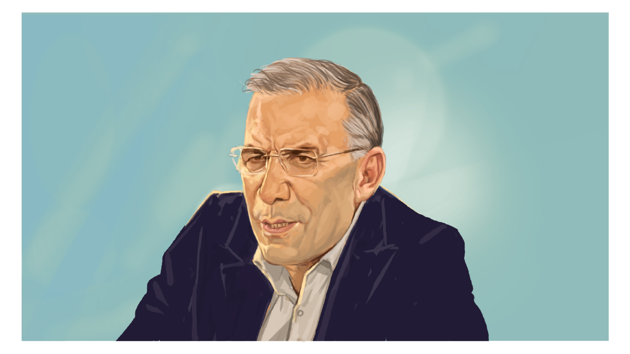 Roy Barreras, candidato presidencial. Ilustración Jorge Restrepo.