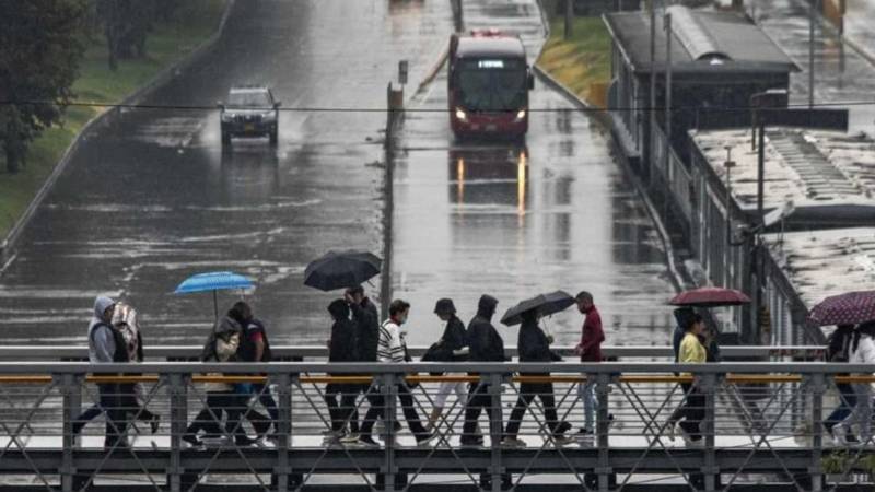 Comenzó primera temporada de lluvias en Colombia. Créditos: Alcaldía de Bogotá