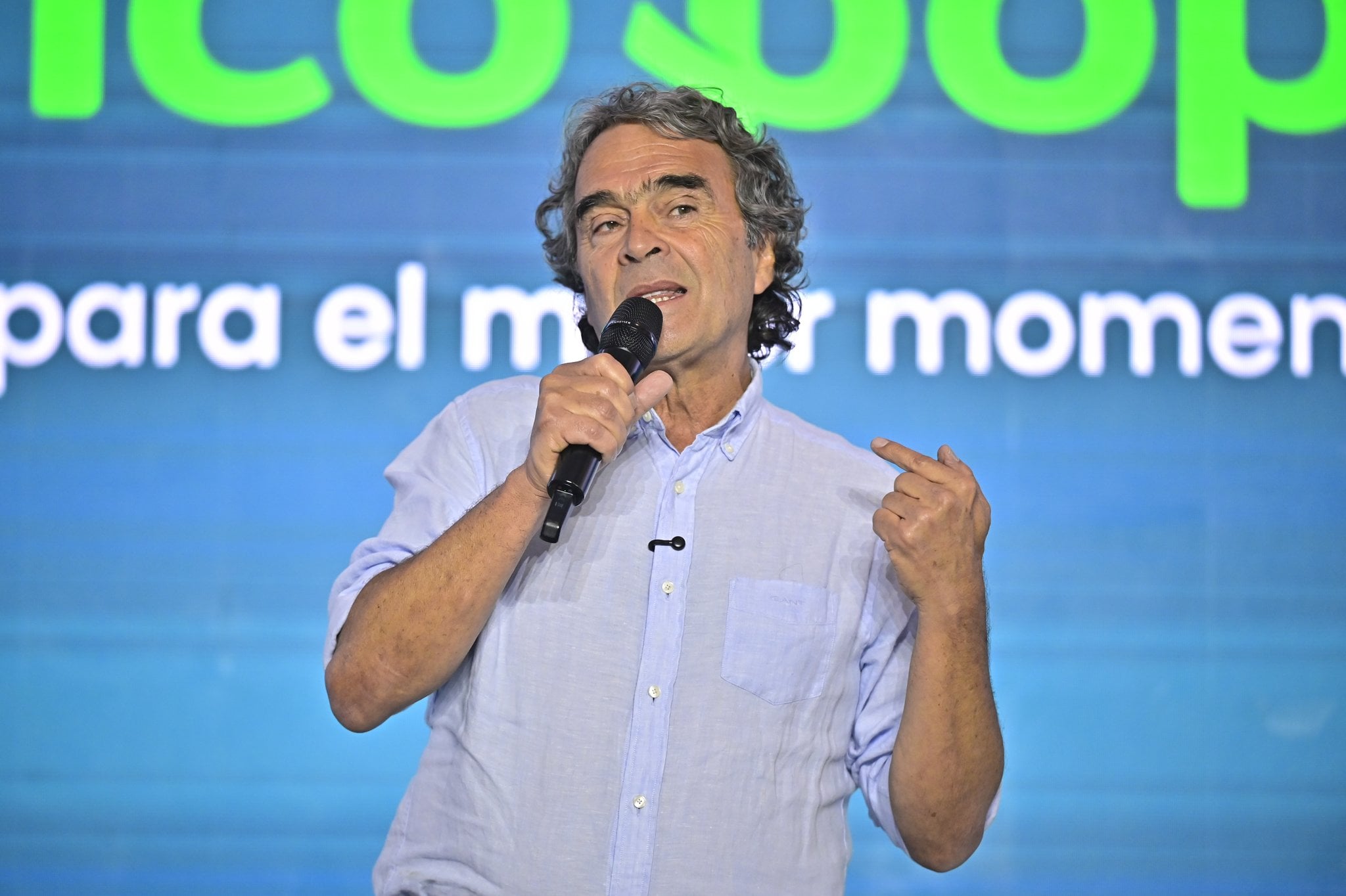 Sergio Fajardo, candidato presidencial, durante Congreso de Asofondos. | Crédito: cortesía
