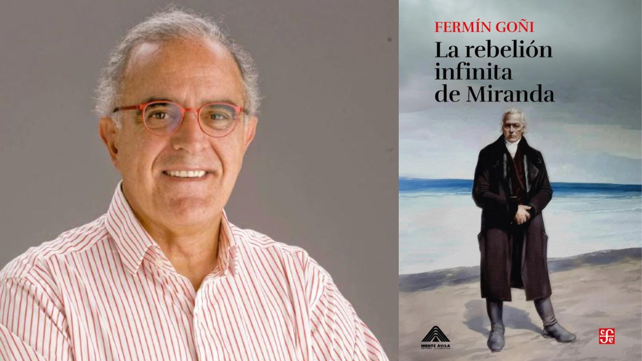 Fermín Goñi, autor de ‘La rebelión infinita de Miranda’. | Crédito: Fondo de Cultura Económica (FCE)