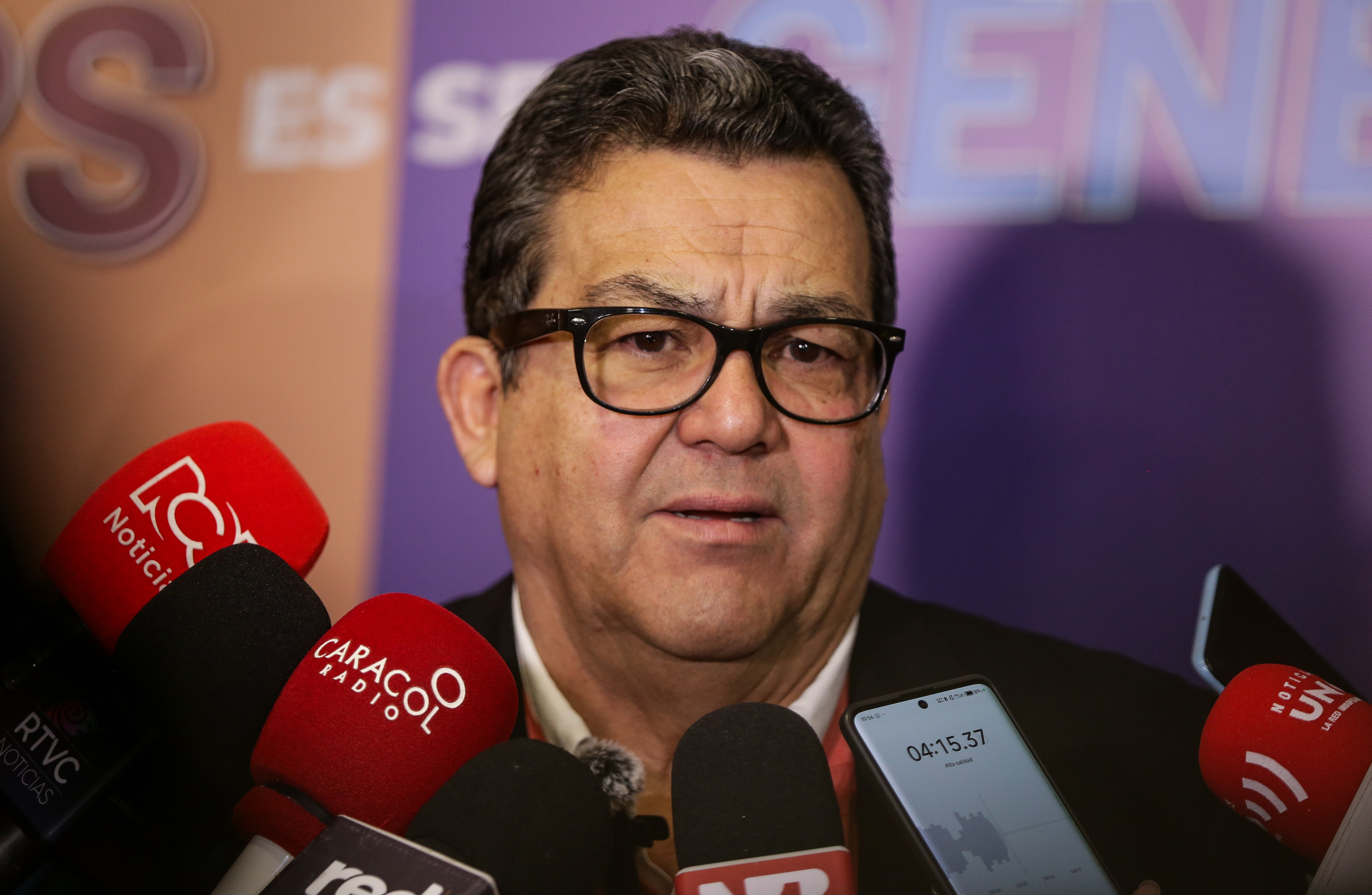 Jaime Dussan, presidente de Colpensiones. | Crédito: Colprensa