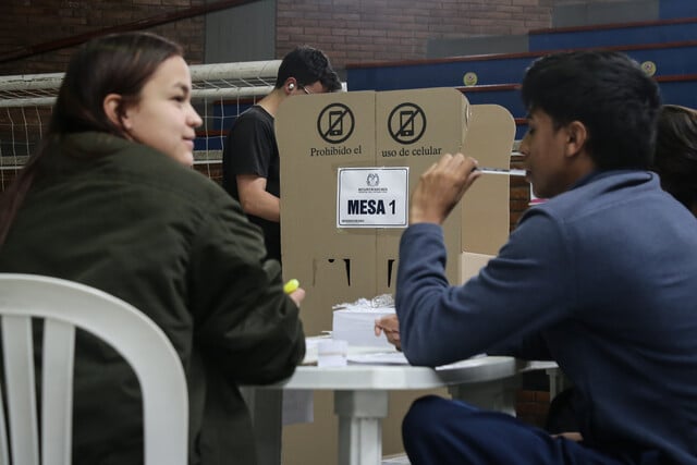 “La desinformación está afectando la democracia”, alertó el registrador nacional, Hernán Penagos. I FOTO: Colprensa