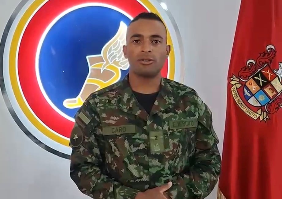 El soldado profesional Manuel Santiago Caro Orjuela ha estado marcada por desafíos constantes desde que ingreso al servicio ha sido autodidacta para avanzar en su carrera militar.