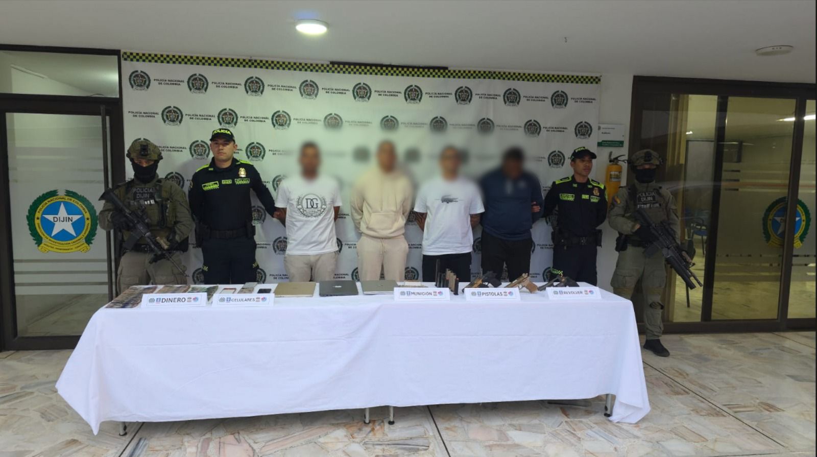 Los cinco capturados  tenia alianzas con carteles mexicanos para el manejo de criptomonedas.