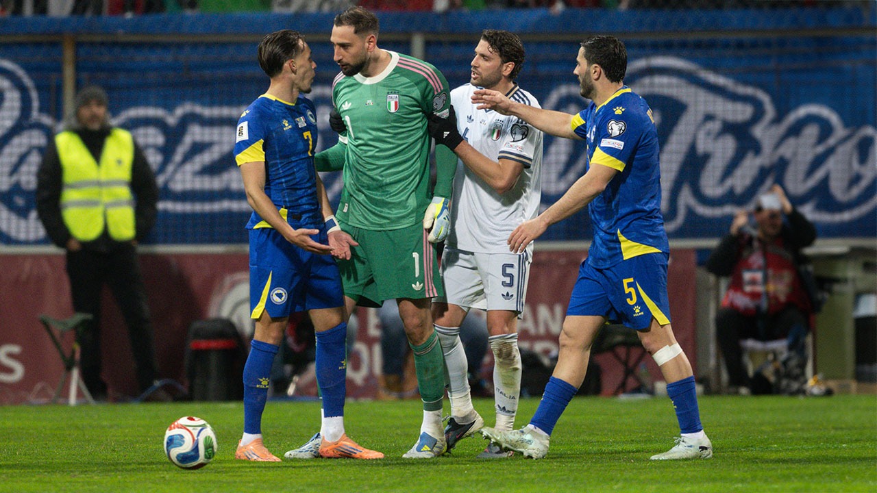 Tras empatar a un gol con Bosnia y Herzegovina, Italia perdió en la tanda de lanzamientos desde el punto penal y se quedó por fuera del Mundial de Fútbol de 2026.
