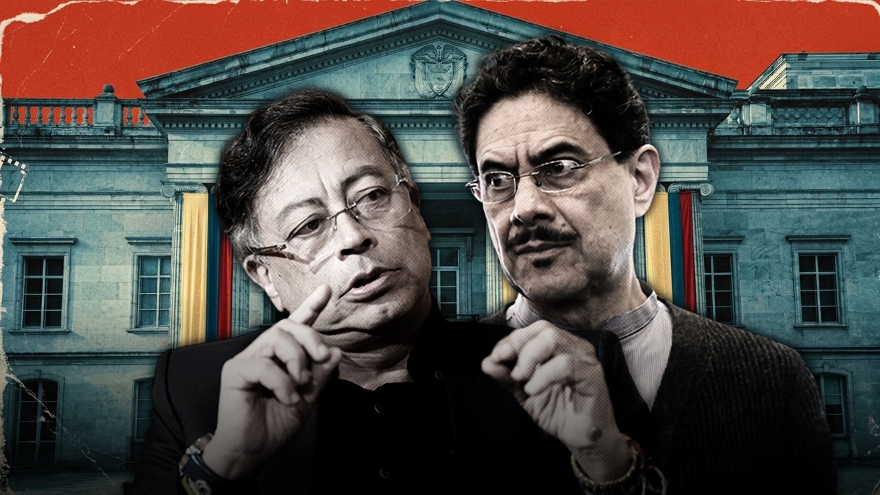 Gustavo Petro, presidente de la República; Iván Cepeda, candidato del Pacto Histórico. Fotoilustración: Yamith Mariño - CAMBIO