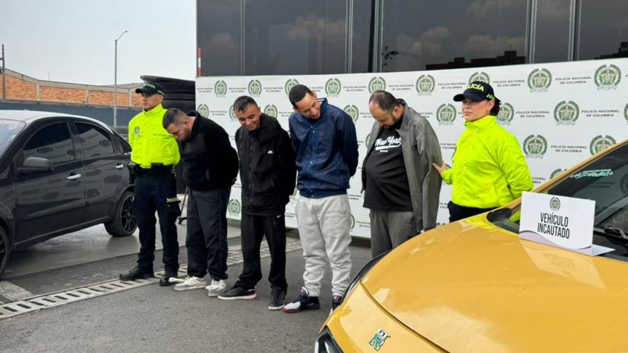 Procesados por secuestro y homicidio del profesor Neill Cubides. Créditos: Policía Nacional.