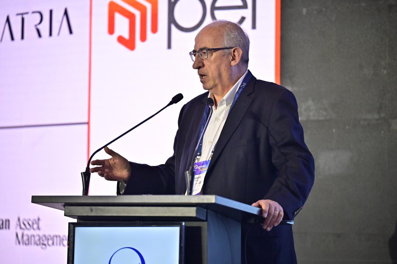 Leonardo Villar, gerente del Banco de la República, durante congreso de Asofondos en Cartagena. | Crédito: cortesía