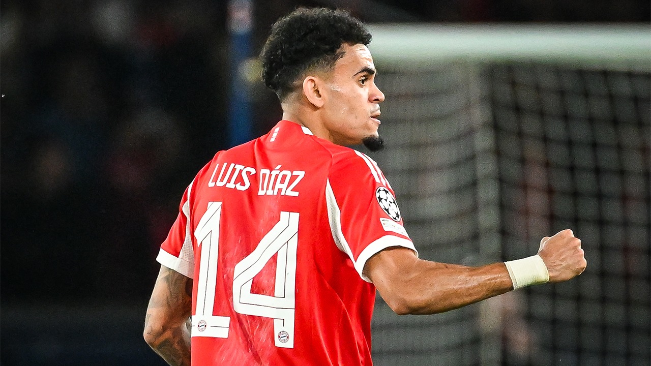 Otro golazo de Luis Díaz, otra noche estelar en Champions, otro partido memorable del extremo. Créditos: Reuters.
