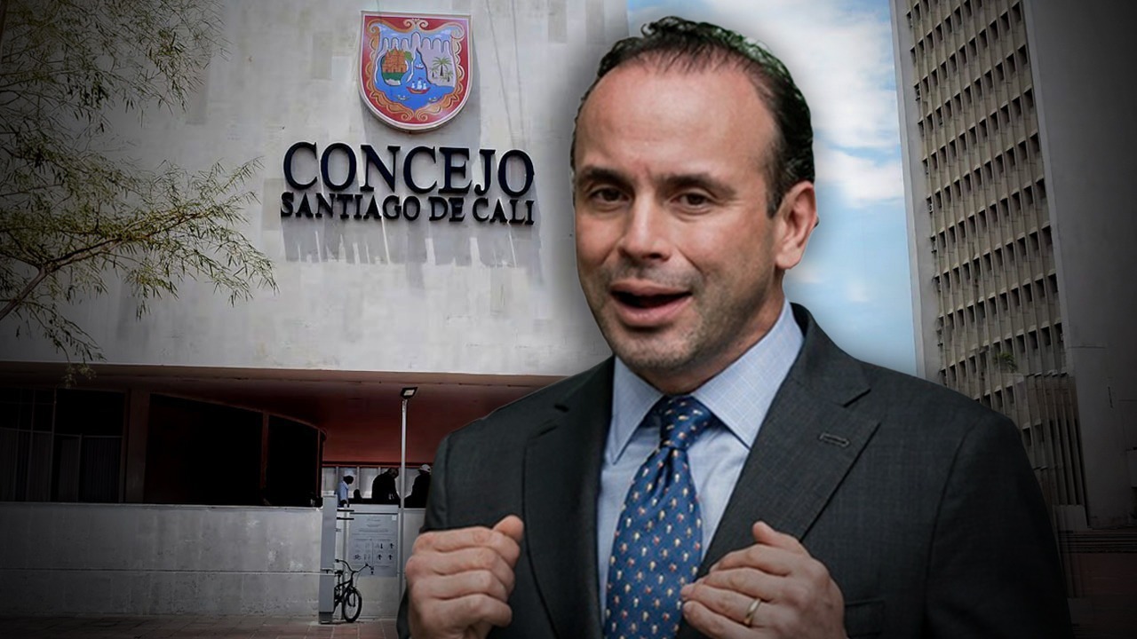 Fotomontaje: Yamith Mariño
El alcalde de Cali, Alejandro Eder.