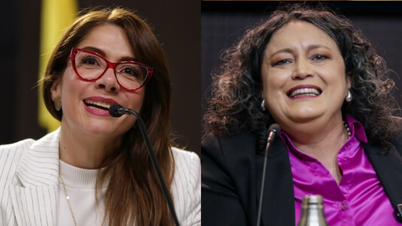 Catherine Juvinao y Angélica Lozano han invocado la objeción de conciencia para apartarse del respaldo de su partido y expresar apoyo a otras candidaturas. Crédito: Colprensa.