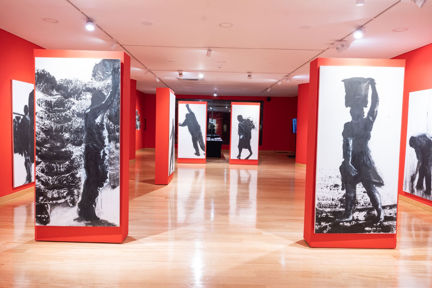 'Errancia en el país del olvido', exposición de Constanza Aguirre en la Alianza Francesa sede Chicó de Bogotá.