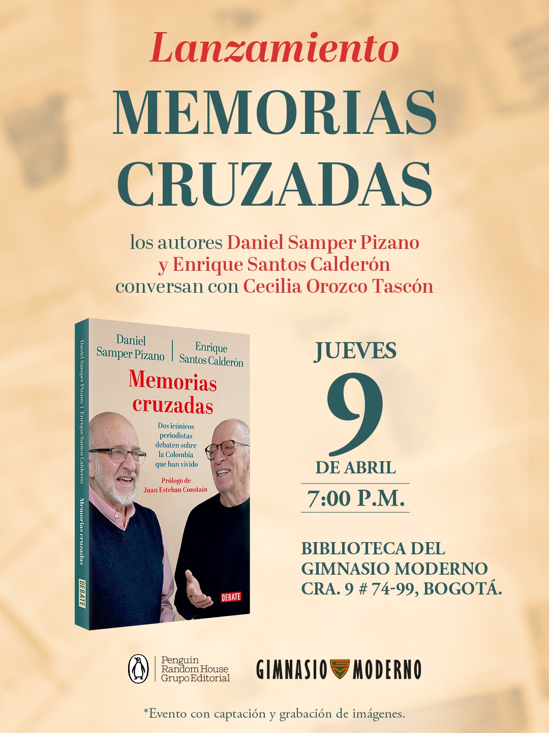 Imagen incluida en el art&iacute;culo 'Lanzamiento del libro &lsquo;Memorias cruzadas&rsquo; ser&aacute; el 9 de abril'