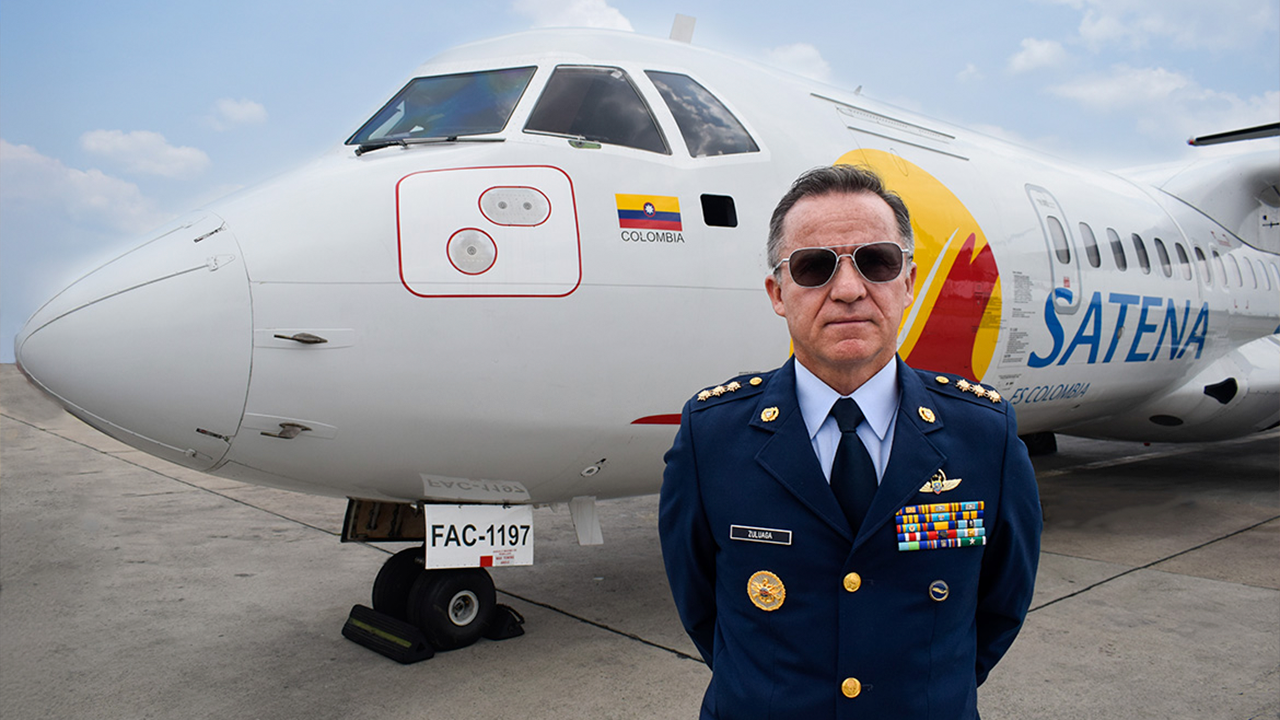 General Óscar Zuluaga, presidente de Satena. Crédito imagen: Satena.