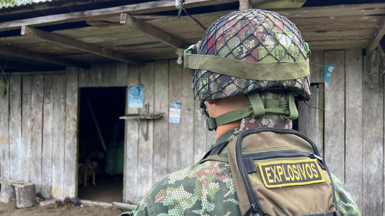 Fuerza de Despliegue Rápido N°4 del Ejército Nacional. Créditos: Prensa Ejercito Nacional.