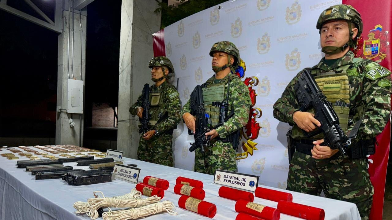 El Ejército Nacional viene realizando una serie de operativos en contra del Clan del Golfo. Crédito imagen: Ejército Nacional.