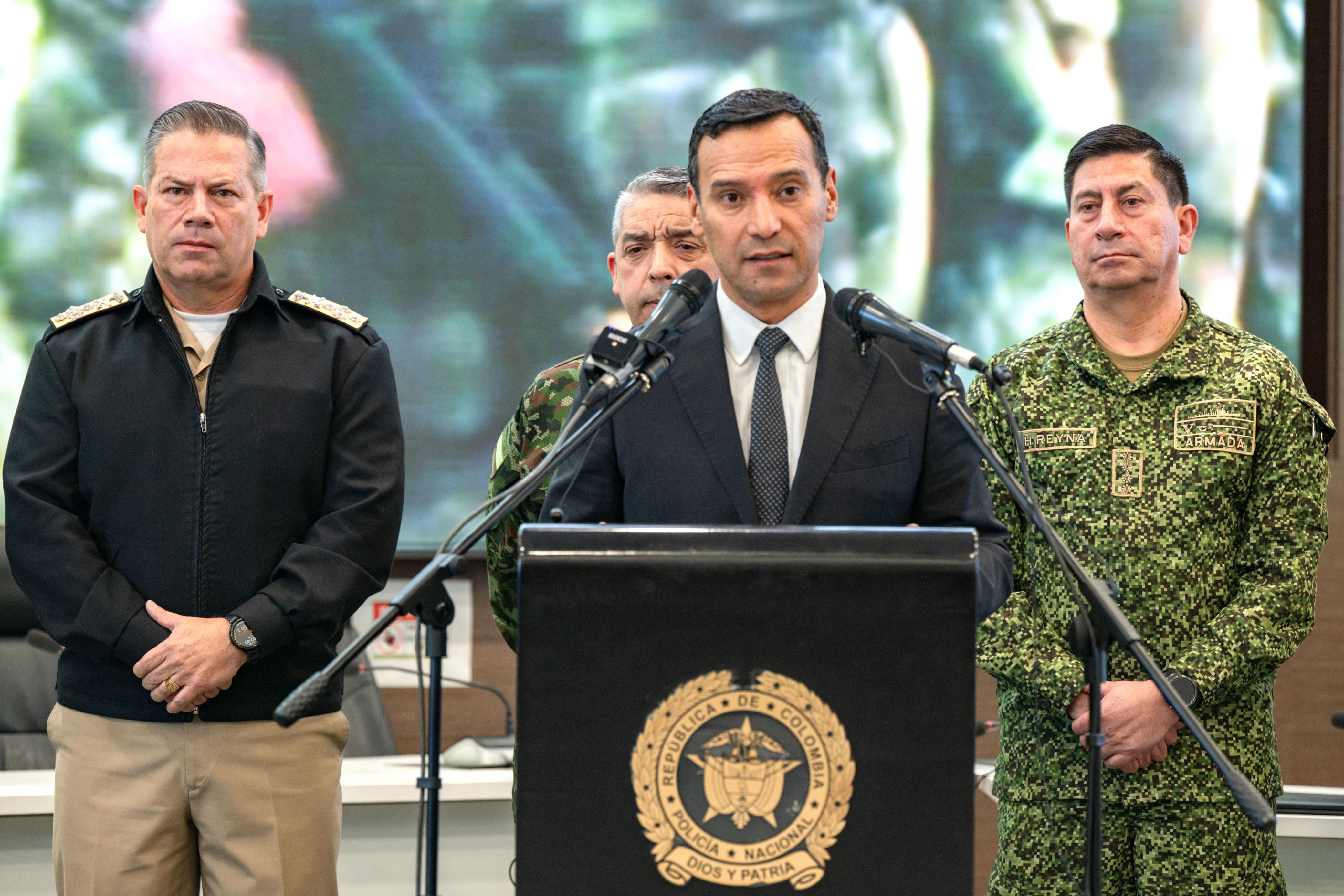 El ministro de Defensa aclaró que el audio que circuló de apoyo a la campaña de Iván Cepeda fue hecho por un extorsionista desde la cárcel Picaleña.