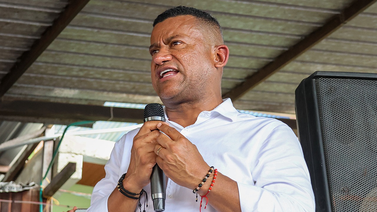 Luis Alfonso Escobar, gobernador de Nariño, único mandatario departamental del Pacto Histórico. Foto: Gobernación de Nariño.
